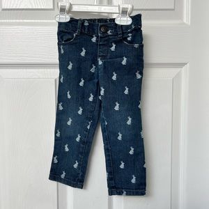 Bundle & save 18 - 24 month bunny print jeans